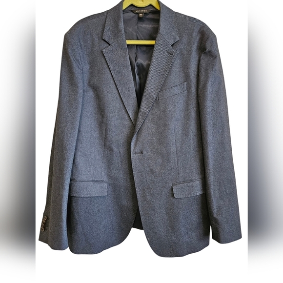 Banana Republic Men's profila Italia slim fit navy blue 46R. - Picture 1 of 15
